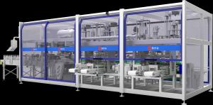 China 35kW Bottle Automatic Case Packing Machine Gift Box Packer wholesale