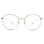 FM2597 Durable Lightweight Metal Spectacles Frames Unisex Optical Round Eyewear