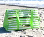 Stripe Large Tote beach bag shoulder bag Towel tote