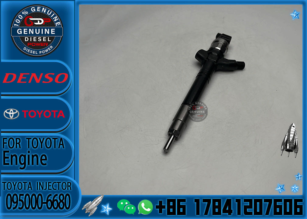 Common Rail Injector 23670-0R050 Diesel Injector 095000-6680 For TOYOTA