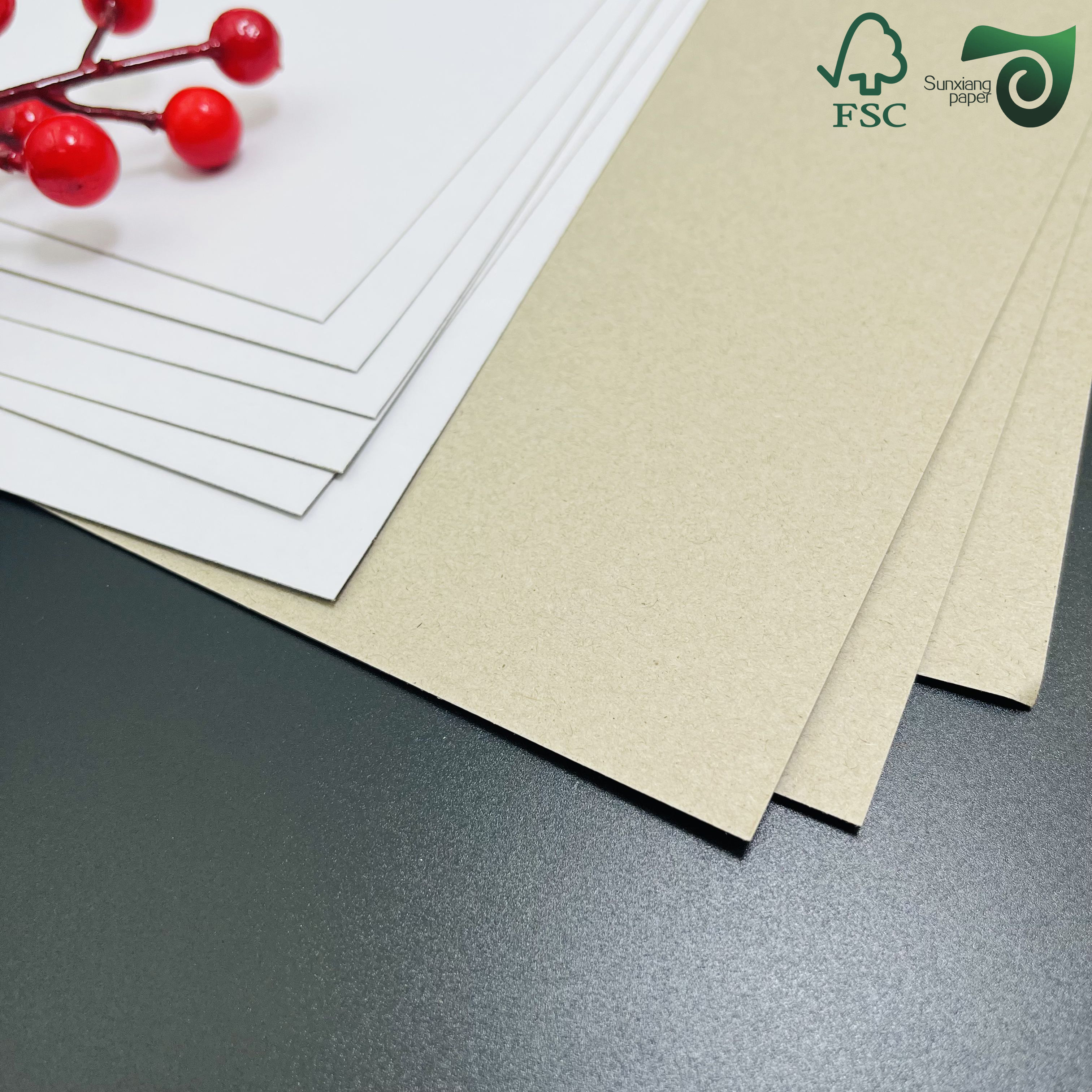 FSC Certified 200gsm 500gsm Coated Duplex Board With High Stiffness For Packing Boxes
