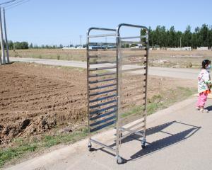 China Commercial Food Dehydrator Tray SUS304 Rack Trolley wholesale