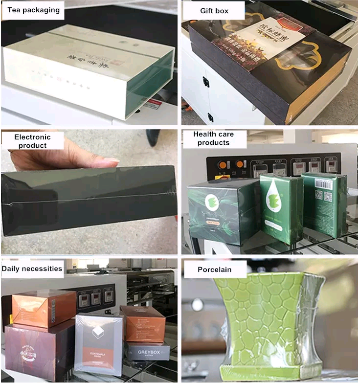 Multi-function Accessories Automatic Shrinking Cutting Sealer Bag Wrapping PE Film Packaging Machine