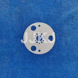 China Fine Grinding Optic Sapphire Shaped Pieces Sapphire Glass With Hole wholesale