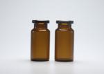 8ml Clear And Brown Medicine Mini Glass Vial Container