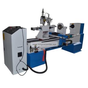 China CNC wood turning lathe max. working dimeter 300mm wholesale