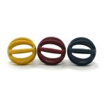 Bright Colors Wacky Looking Silicone Teething Ball BPA Free PVC