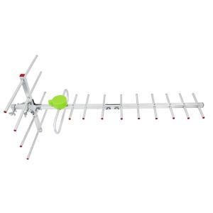 China High Gain Vhf Uhf 18dBi Yagi Television Antenna Digital TV Aerial wholesale
