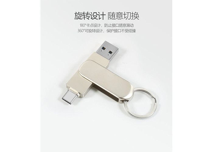 Intelligent 2.0 Port Usb Type C Thumb Drive With High Read Speed