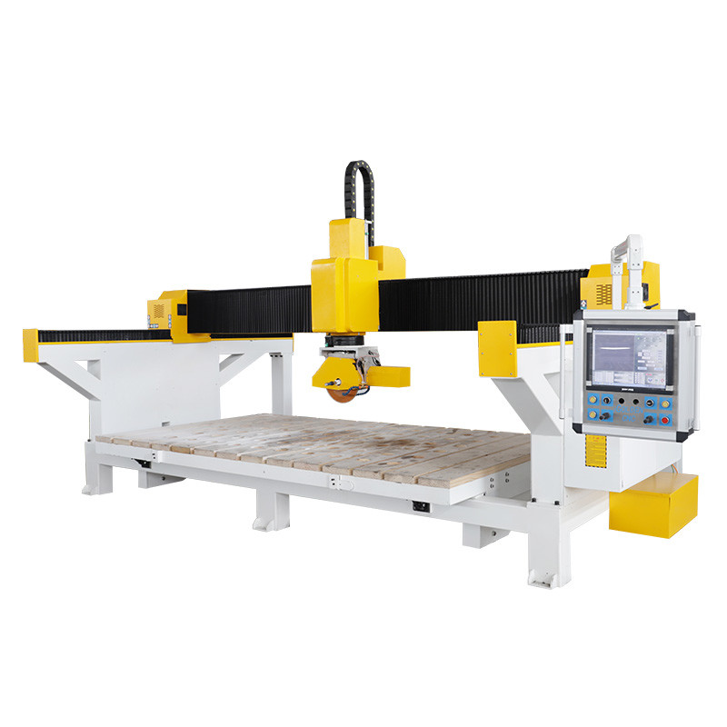 5 Axis Stone Bevel Cutting Machine Carving Marble Granite Tile Kitchen Countertop