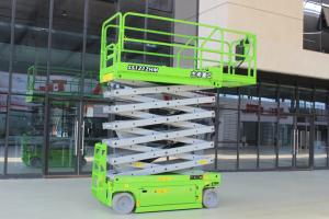 China 10m Scissor Hoist Lift Electric Manlifts wholesale