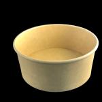 Sturdy 1000ml Disposable Paper Salad Bowls Environmental Friendly