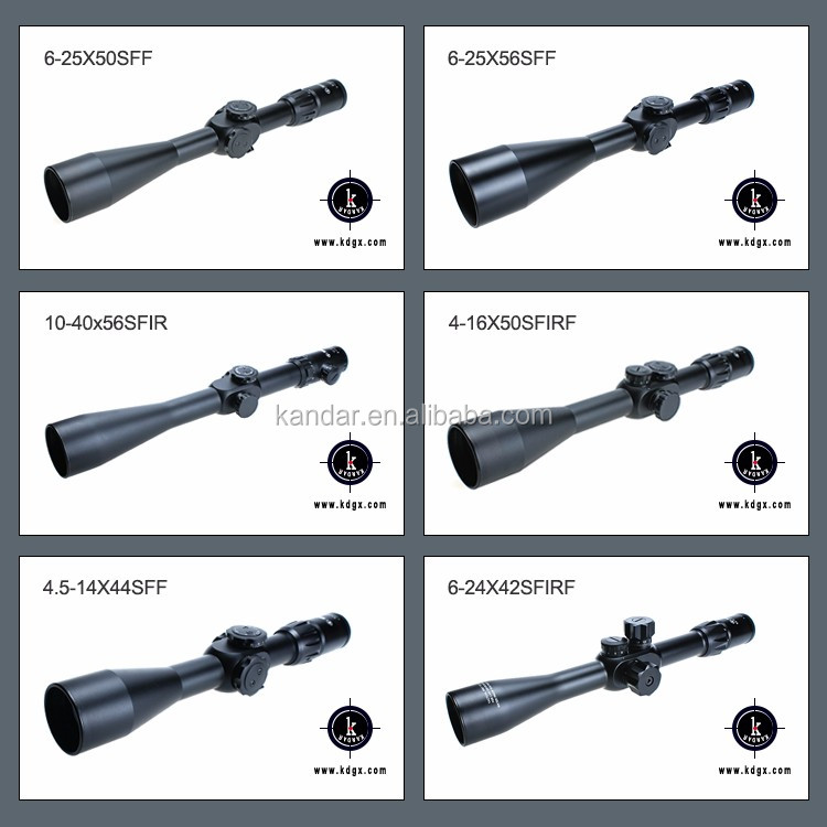 KB 6-24X50AOME Hunting Scope Adjustable Parallax and Long Range Objective