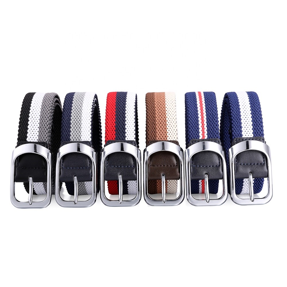 Double Layer Braided Fabric Belt