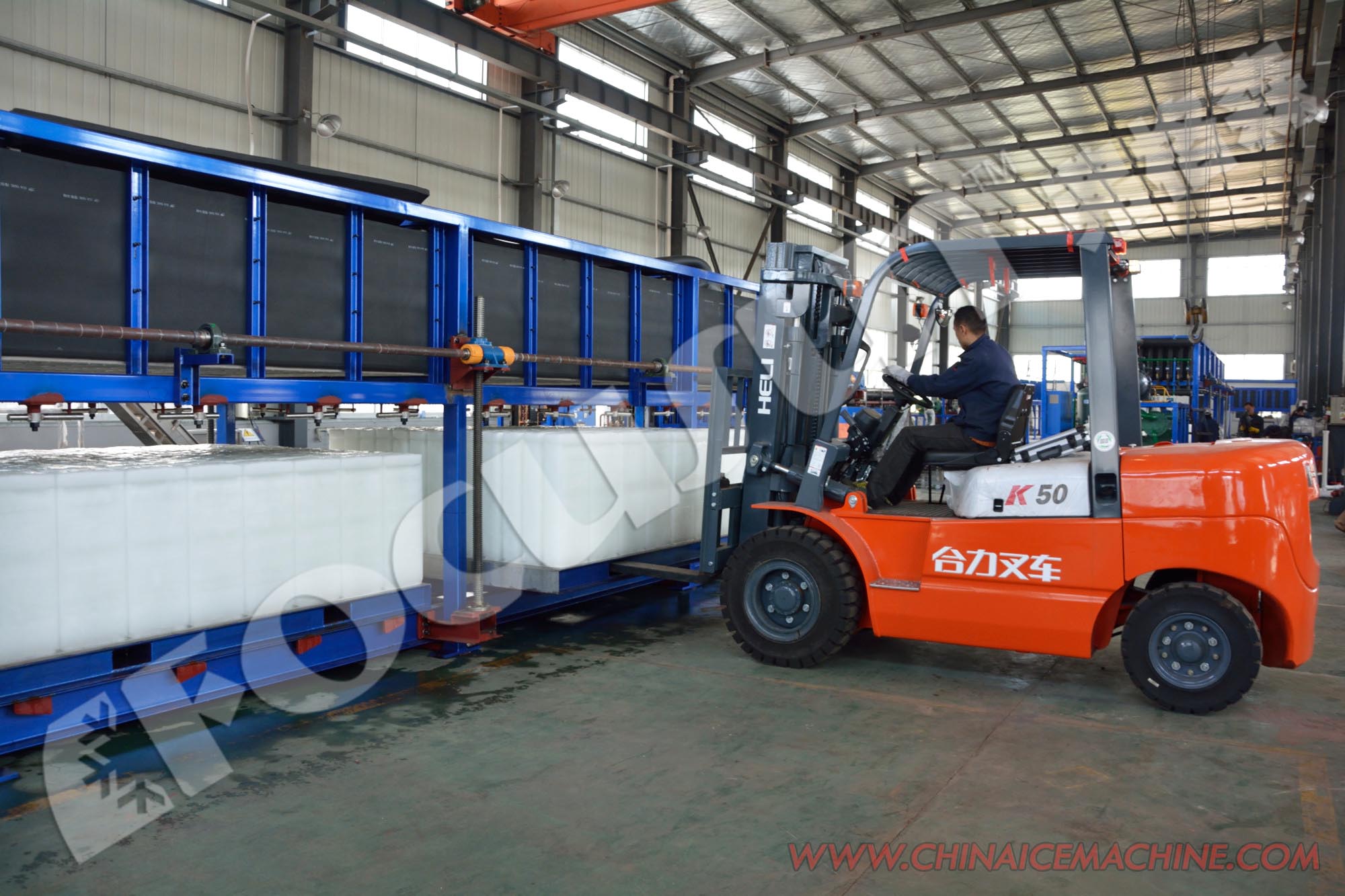 10ton Ice Storage Capacity Focusun Big Ice Block Making Machine for Hotel Industry