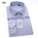 Long-sleeved Slim Business Dress Shirt Free Professional Fairly Used Glossy for
