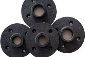 China Black Flanges Ductile Iron Threaded Fittings wholesale