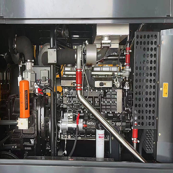 High Pressure Mining Screw Air Compressor Machine