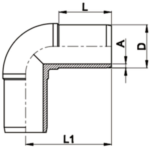 Hot Fusion HDPE 90° Elbow Electrofusion Reducing Sleeve Pipe Fittings