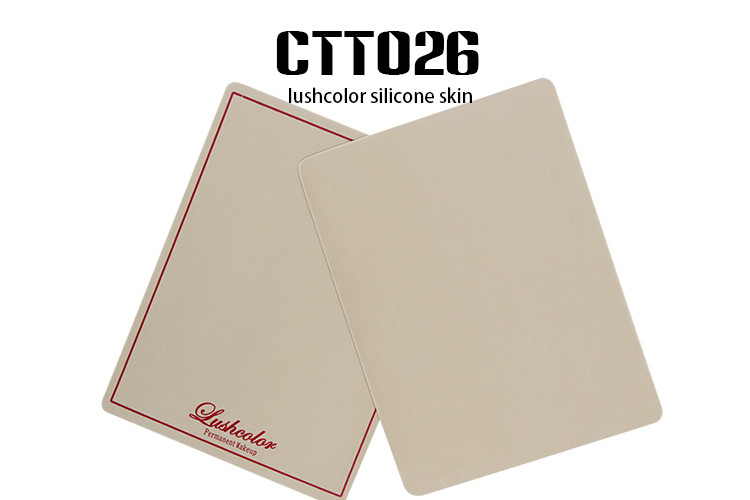 Permanent Makeup Lushcolor Sheepskin Blank Tattoo Silicone Practice Skin
