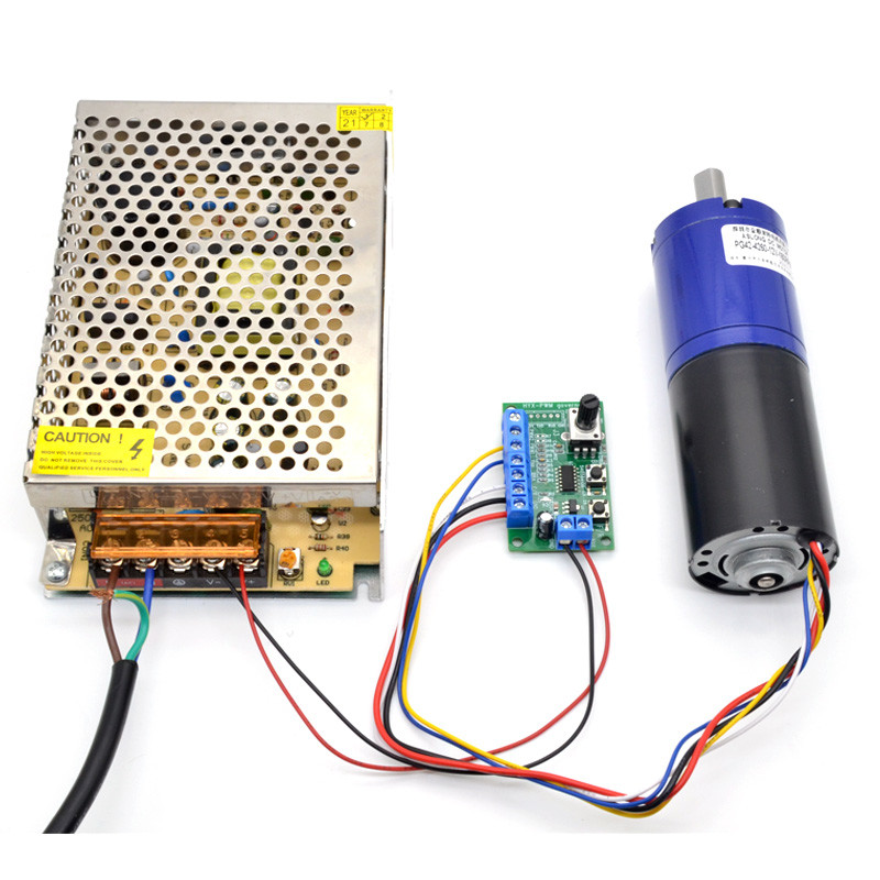 90rpm High Torque Brushless Planetary Gear Motor 12V 24V Low Nosie