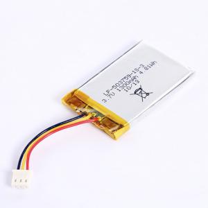 China 503759 Ultra Thin Lithium Polymer Battery Rechargeable 100 Cycles wholesale