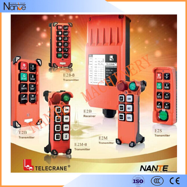 Industrial Handheld Wireless Hoist Remote Controller For Crane F21 - E2M - 8