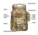 Military Tactical Assault Backpack 3-Day Expandable Backpack Extreme Water