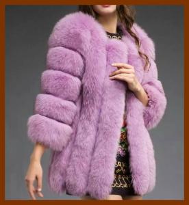 China Fox fur coat -F1021# wholesale