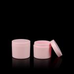 Double Wall PP Cream Jar 50g 100g 150g Luxury White Biodegradable Cosmetic Jars