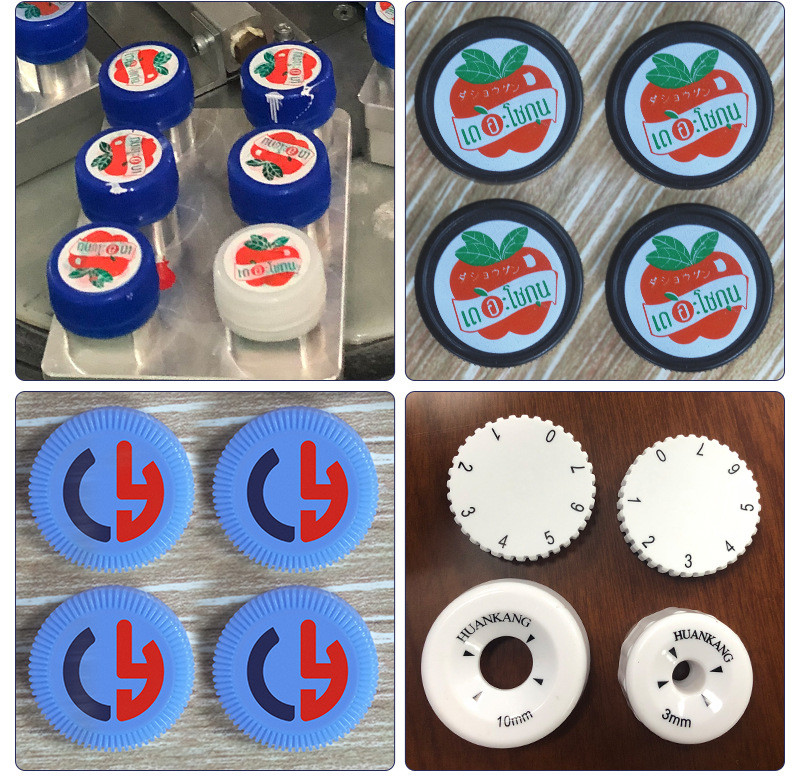 8000P/H Auto Pad Printing Machine high speed For Bottle Cap