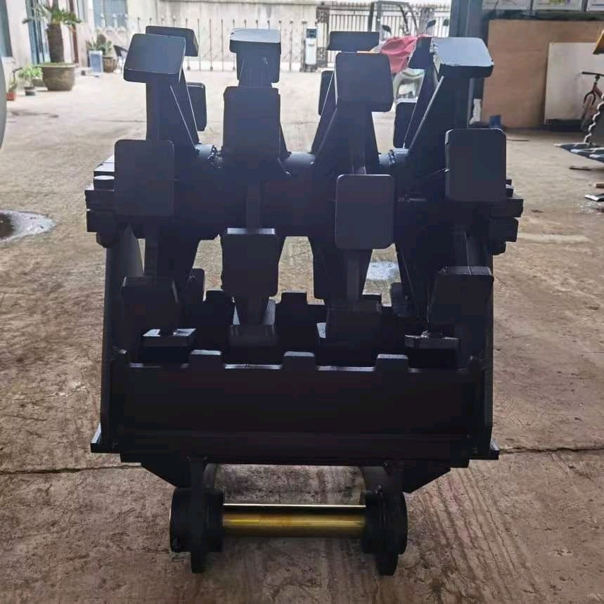 25T Trench Compactor Wheel For Excavator Dirt Compaction Wheel