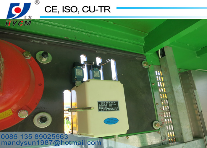 Building Construction Hoist Elevator 20m-150m Height SC200 With Rack and Mast