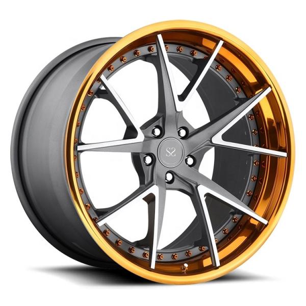 18 19 20 inch barrel and 10 inch lip 3 piece forged wheel rims 5x112 120 120.65