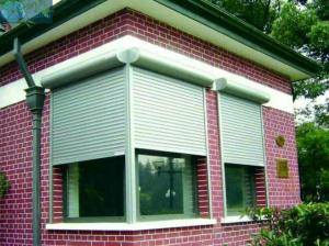 China Residential 2mm 4500PA Wind Load Automatic Window Shutters wholesale