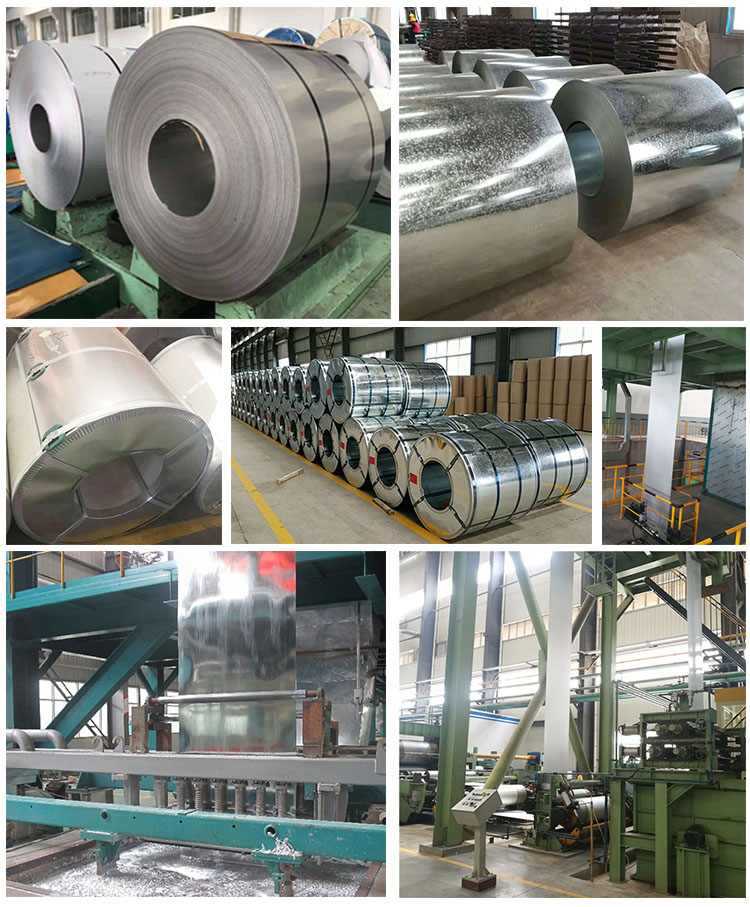Regular Spangle Dx51d Hot Dipped Z275 Zinc Coated Metal Coil Mac Galvanized Steel for Construction and Industrial
