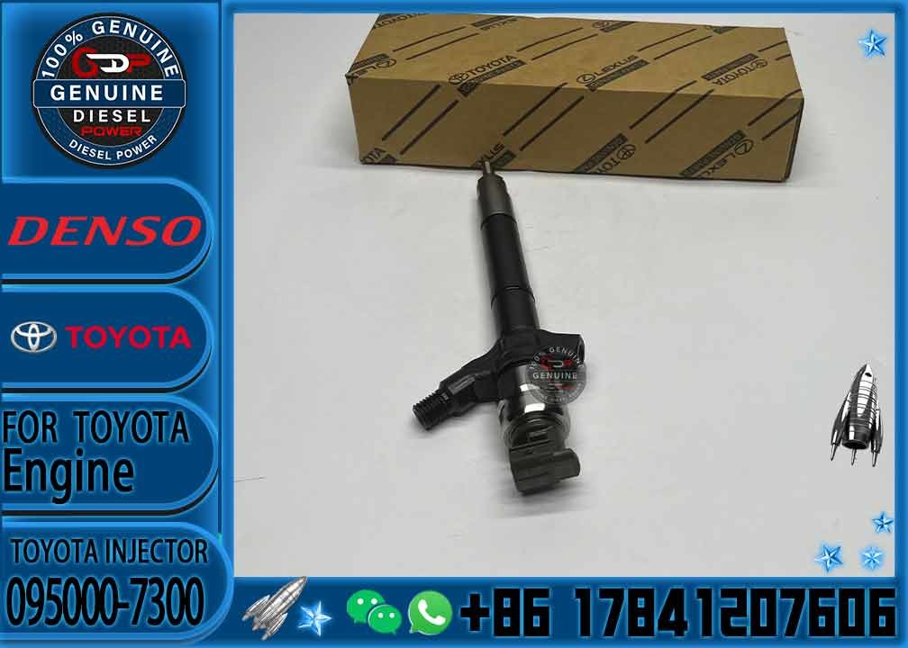 Hot Sale Nozzle Injector 0950007300 095000 7300 Auto Parts Injector 095000-7300 for Toyota