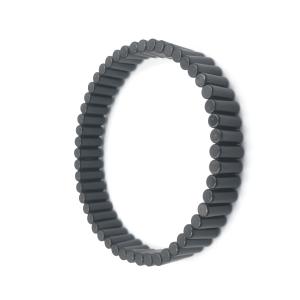 China Diametrally Black NdFeB Neodymium Magnet For Magnet Bracelet wholesale
