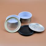 Tinplate 3.5gram Child Resistant Small Tin Cans With Lids