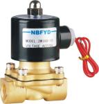 Hydraulic Electric Brass Solenoid Valve 12V 24V 110V 220V AC DC Water Copper