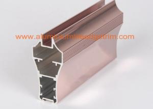China Metal Aluminium Channel Extrusions Copper Anodized Furniture Application wholesale