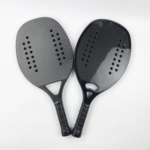 China Padel Beach Tennis Paddle Rackets With DIY Logo And Brand 18k Carbon Fiber wholesale
