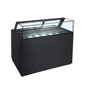 China Stainless Steel Frozen Ice Cream Showcase Gelato Display Cabinet wholesale