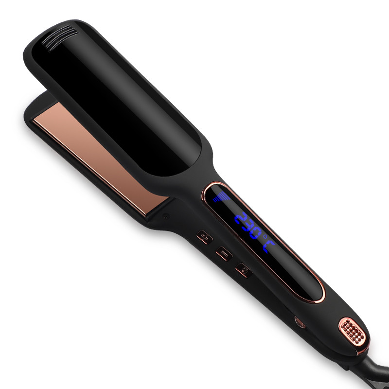 Tourmaline Ceramic Coating Anion Hair Straightener Flat Iron Salon Tool