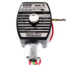 China ASCO EF8320G200 RED-HAT 3-Way 120V-AC 1/4IN NPT Solenoid Valve D592540 wholesale