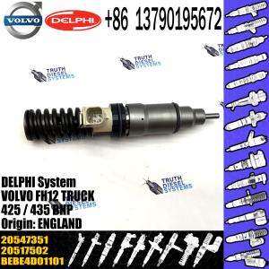 China 20547350 20547351 20555521 20564425 20564930 20569291 ELIC Engine Common Rail Fuel Injector 207012362 20714369 20747798 wholesale