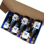 Heavy Duty Mailer Gift Boxes Printed Colorful Custom 6 Pack Wine
