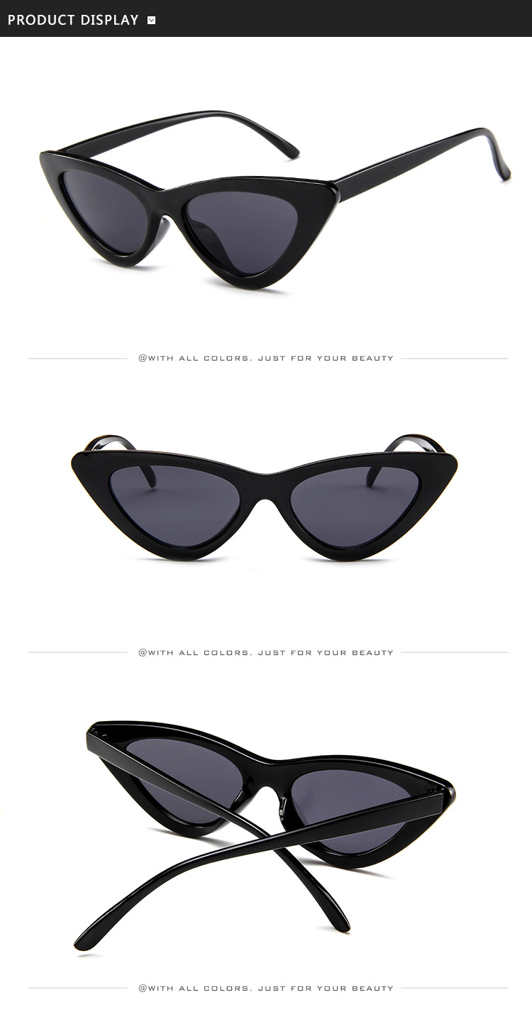 Butterfly Cat Eye Frame Glasses Trendy Street Style Hot Sale Sunglasses