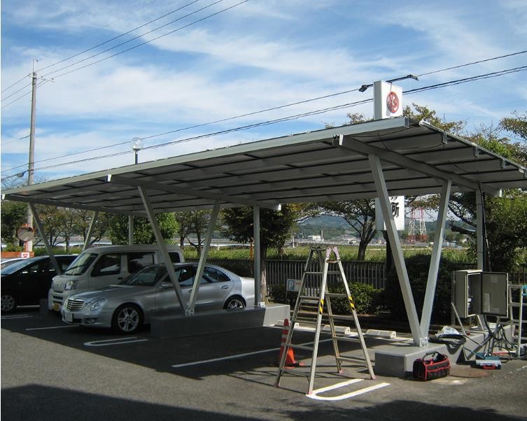 Customized PV Parking Lots Solar Carport Mounting Brackets