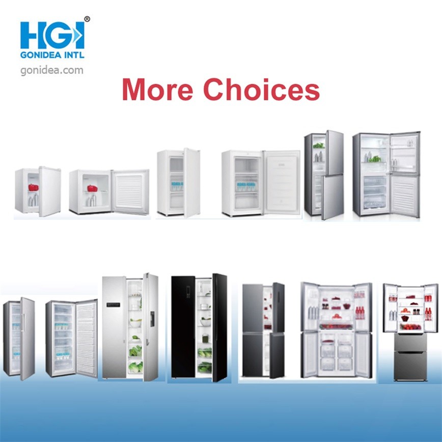 Home Combined Defrost Freezer With Water Dispenser